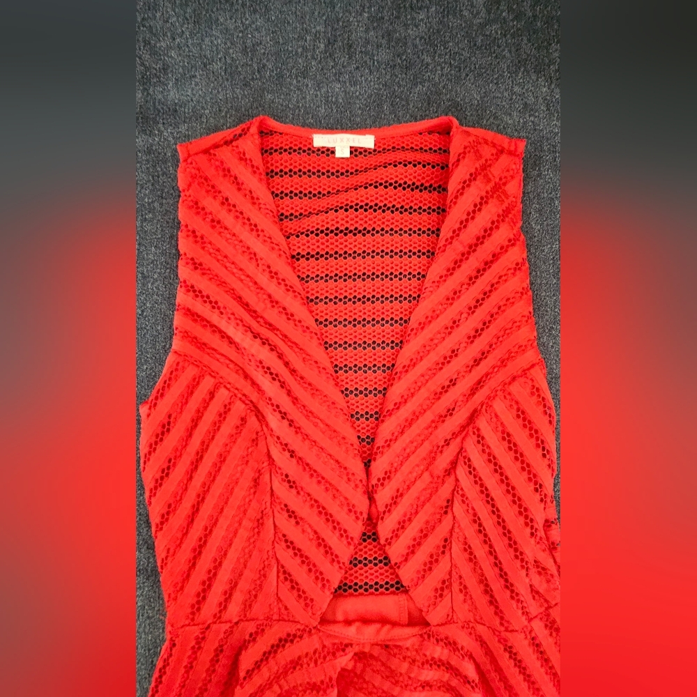Red line A short cocktail dress